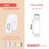 NIIMBOT – D11 / D101 / D110 / H1S – 12X30MM – 210 LABELS PER ROLL – WHITE
