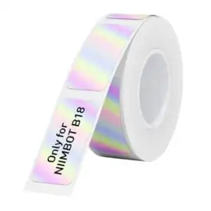 Niimbot N1 stickers EL14x30mm 210pcs Silver Laser