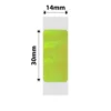LABELSNIIMBOT B18 / N1 14x30mm-190 Golden Hologram Labels