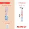 NIIMBOT – D101 ONLY – 24X40MM – 160 ANIMAL LEAGUE LABELS