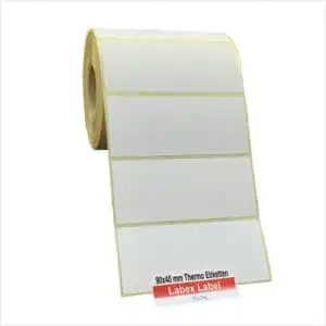 Barcode Label 90 x 40 mm Thermal Labels | Roll Label – Adhesive Labels, Barcode Label, 500 Labels on a Roll