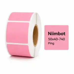 NIIMBOT K3 50x40mm Pink Labels