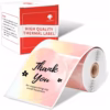 Phomemo XY5050-140CH Round Labels | Colorful 50x50mm Thermal Sticker Labels