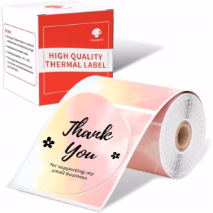 Phomemo XY5050-140CH Round Labels | Colorful 50x50mm Thermal Sticker Labels