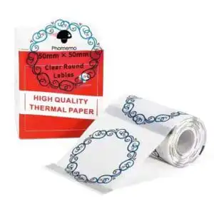 Phomemo XY5050-140HD Transparent Round Labels