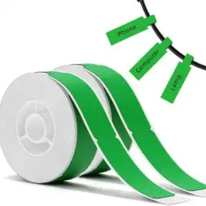 NIIMBOT N1 EW12.5×74+35-60 Green Cable Labels