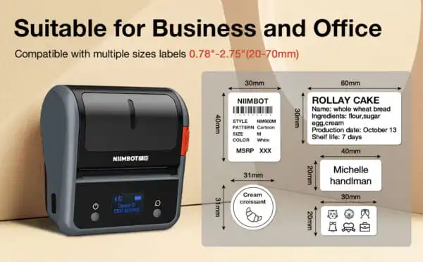 NIIMBOT B3S 3 Inch Label Printer