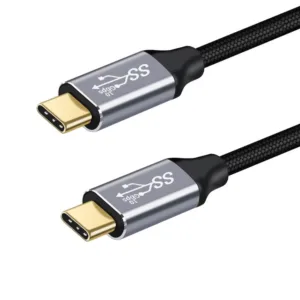 4K 60Hz 20Gbps PD100W USB C 5A Fast Charging USB 3.1 Gen2 Cable