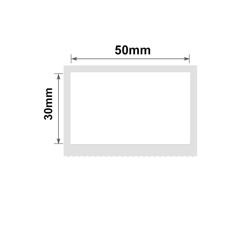 NIIMBOT B1 B21 B3S B4 50X30MM – 230 WHITE LABELS