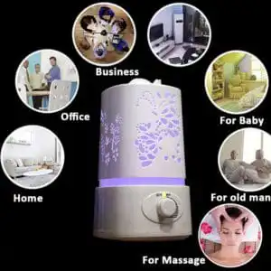 1500ML Capacity High Flow Double Nozzle Big Fog Atomizer air Humidifier for Home Office