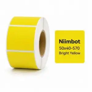 NIIMBOT K3 50x40mm Bright Yellow Labels