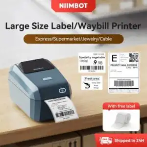 NIIMBOT K3 Smart Desktop Thermal Label Printer – Inkless Barcode & Shipping Printer