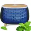 Essential Oil Diffuser, 400ml Aromatherapy Diffuser for Essential Oils, Ultrasonic Diffuser with 2 Mist Modes, Cool Mist Humidifier with 7 LED Color Lights and Auto-Off Safety, for Large Room Office