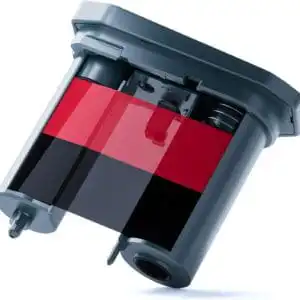 NIIMBOT black and red M2 Labeling Ribbon, Replacement Refill Tapes