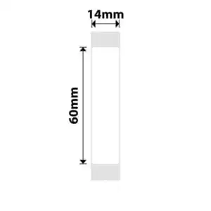 NIIMBOT N1 14x60mm White Labels