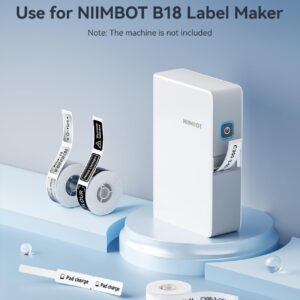 NIIMBOT N1/B18 Mini Portable Label Printer Thermal Transfer Pocket Label Maker With Long Life Ribbon And PET Stickers Gift