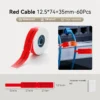 NIIMBOT N1 EW12.5×74+35-60 Red Cable Labels