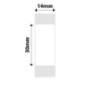 NIIMBOT B18 N1 14x30mm White Labels