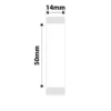 NIIMBOT B18 N1 14x50mm White Labels