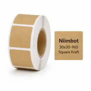 NIIMBOT K3 30x30mm-965 Kraft Square Labels