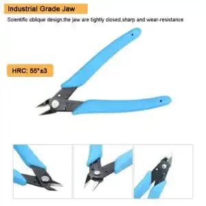 170II Micro Electric Wire Cutting Pliers Cutter Shears Nippers Diagonal Side Cutting Pliers