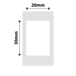 Niimbot D101 only 20X30MM-210 White Labels