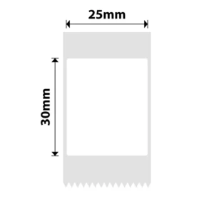 Niimbot D101 Only 25X30MM- 210 White Labels