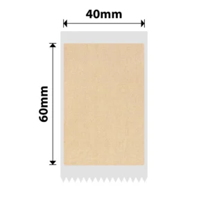 Niimbot B1 B21 B3S B4 40X60MM-125 Kraft Labels