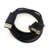 Gold Plated 1080P 6FT DP to VGA Adapter DP to VGA Cable for Monitor TV and Projector