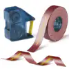 Niimbot N1 Satin Ribbon 14MMX5.1M Gold on Brown