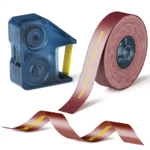Niimbot N1 Satin Ribbon 14MMX5.1M Gold on Brown
