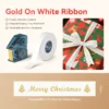 Niimbot N1 Satin Ribbon 14MMX5.1M Gold on Brown RBN (Copy)