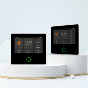 Wireless WiFi Smart 4G Alarm Panel with Wireless Interlinked Fire Alarm System