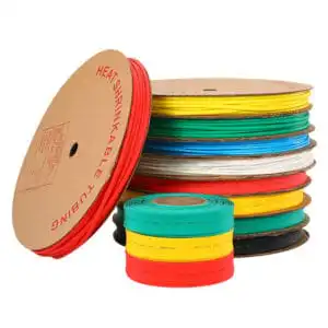 waterproof and sealed roll adhesive lined industrial marine grade black heat shrink tube