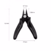 YTH 3.5 Inch Micro Diagonal Wire Cutter Electronic Mini Cutting Pliers Diagonal Cutters Mini Wire Cutters