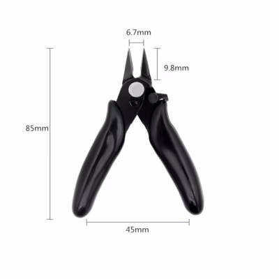 YTH 3.5 Inch Micro Diagonal Wire Cutter Electronic Mini Cutting Pliers Diagonal Cutters Mini Wire Cutters