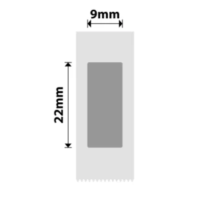 NIIMBOT B18 N1 9X22MM-250 SILVER LABELS