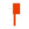 Niimbot B SeriesThermal Cable Labels T25x38+40mm -100 pcs red