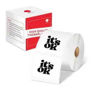 Phomemp xy3030-200 White Round Label