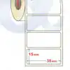 Direct Thermal Labels 35x15mm 1150 Labels/Roll