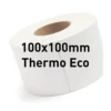 Direct Thermal Labels 100x100mm 250 Labels/Roll – 40mm Core