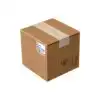 Kraft Paper Petal Gift Box, Surprise Packaging Box for Birthday Party, 7x7x5 cm + Ribbon