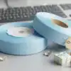 Light Blue 20mm Ribbed Ribbon (Grosgrain)