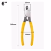 6 Inch Professional 55# Steel 6Inch Electrician Man Wire Cutter Cable Scissors Cable Cutting Pliers