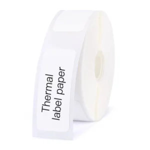 NIIMBOT N1/B18 EW12x28mm White Thermal Transfer Labels – 200 Labels/Roll