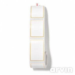 NIIMBOT B Series 40x60mm Golden Border Thermal Labels – 180 Labels/Roll