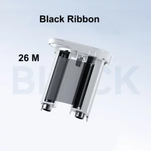 NIIMBOT M3 Ribbon M3RR76-26 Black Replacement Refill Tapes, Up to 26 Meters