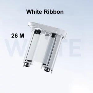 NIIMBOT M3 Ribbon M3RR76-26 White Replacement Refill Tapes, Up to 26 Meters