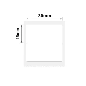 Alternative view of NIIMBOT  B Serires 30x15mm/2R-460 Labels White