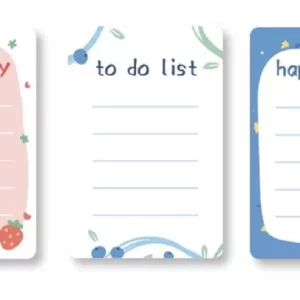 Alternative view of NIIMBOT T50x75mm– 100 Labels Diary Notes Thermal Labels for B Series